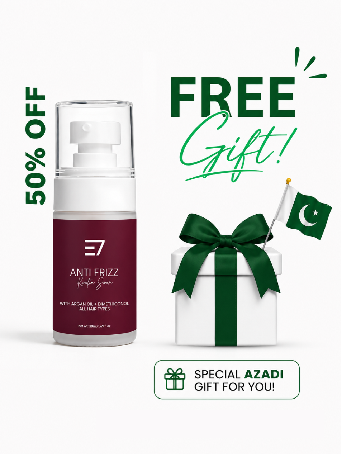 Anti-Frizz Keratin Serum  Smooth Control