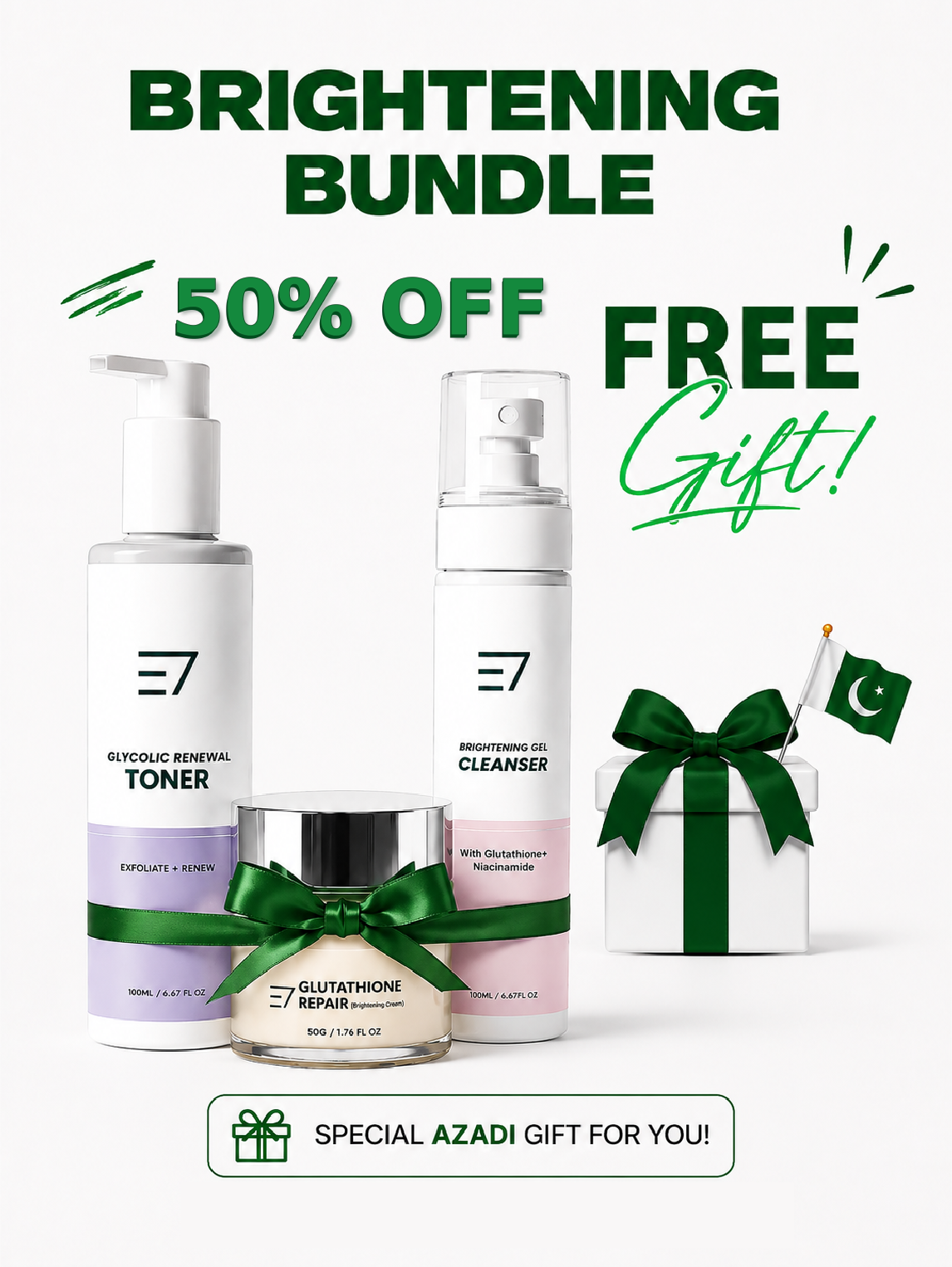 E7 Korean Brightening Bundle