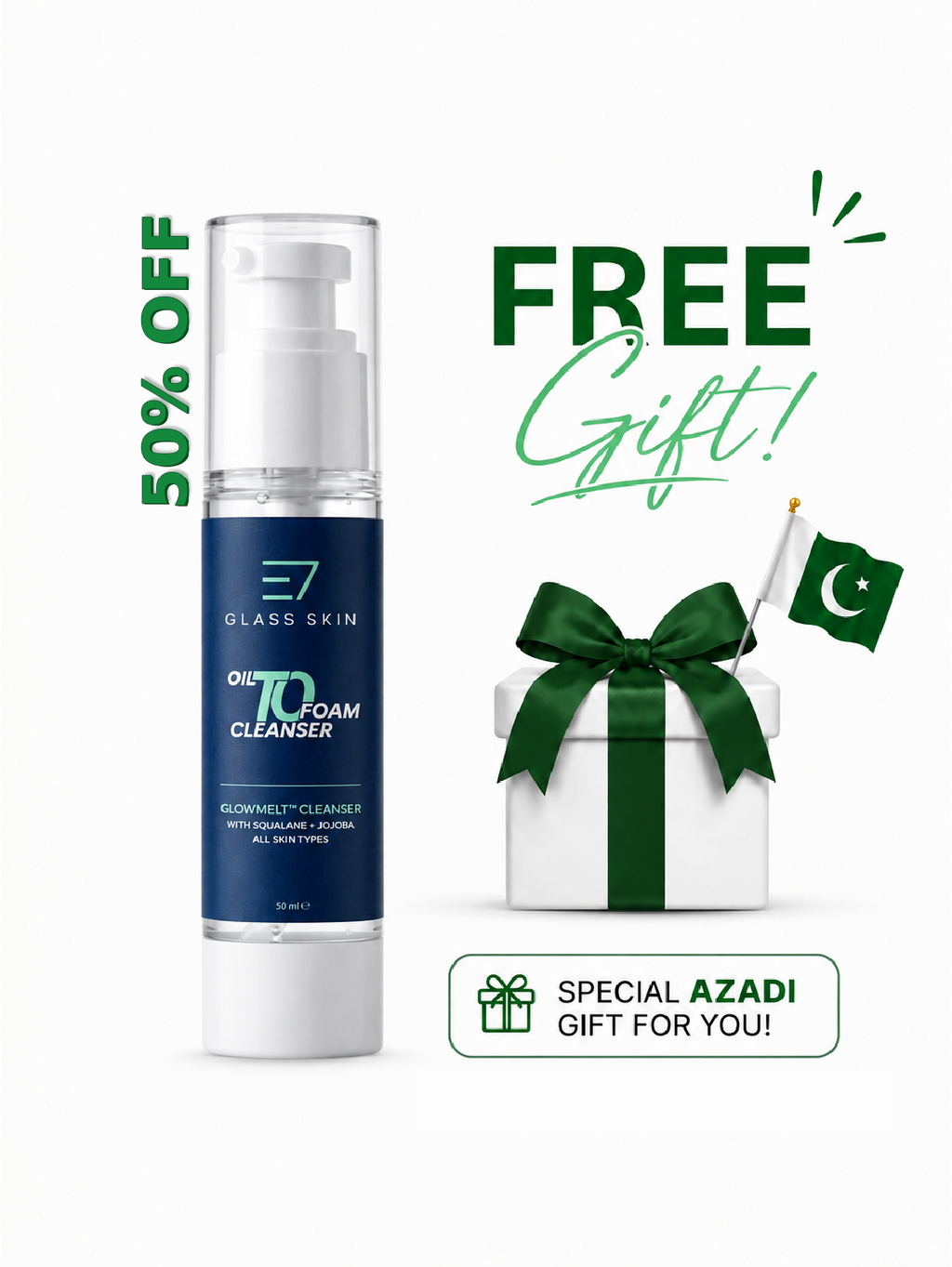 Oil-to-Foam Cleanser  Melt & Cleanse
