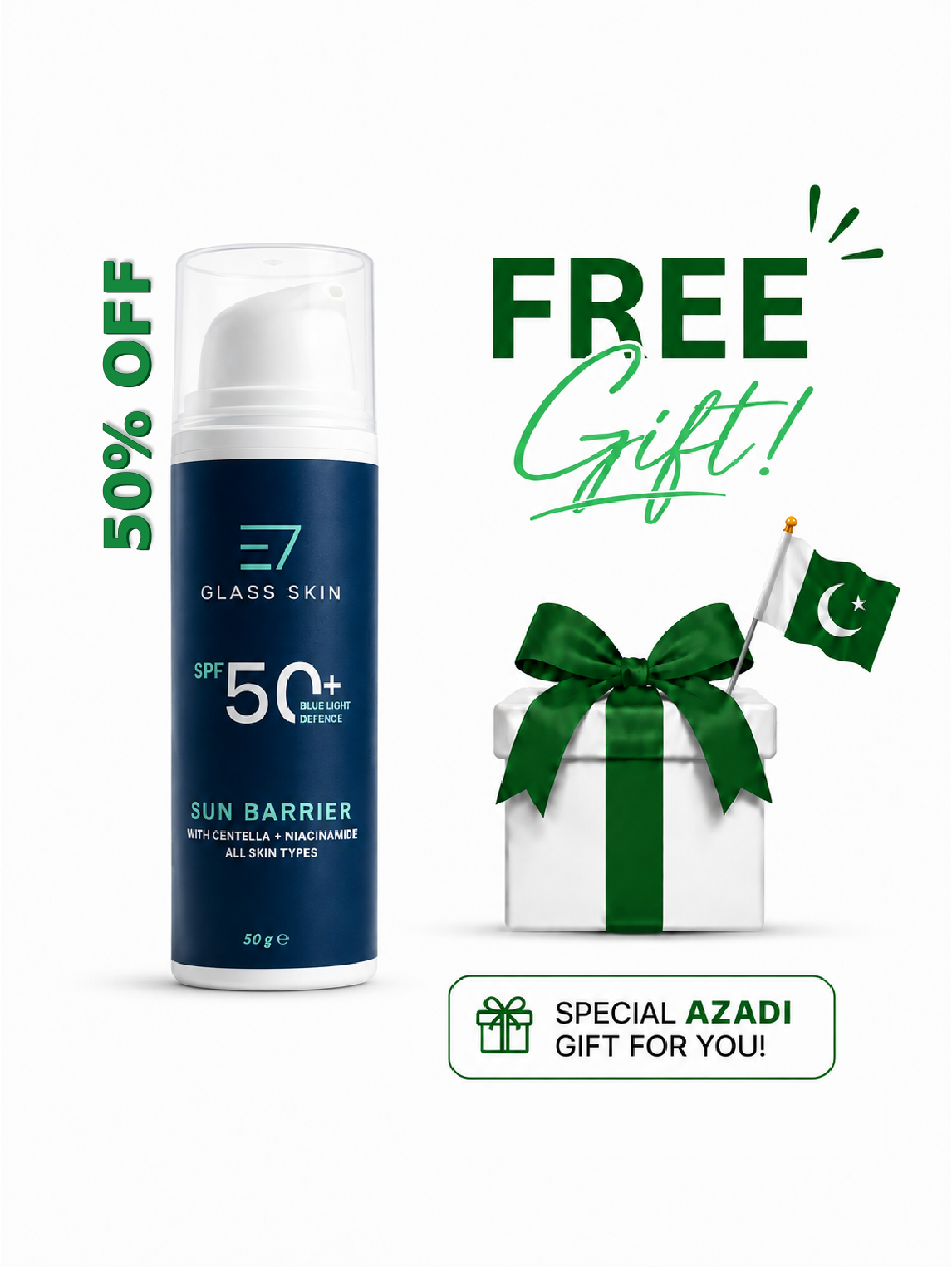 Centella Sunscreen SPF60+  Daily Shield