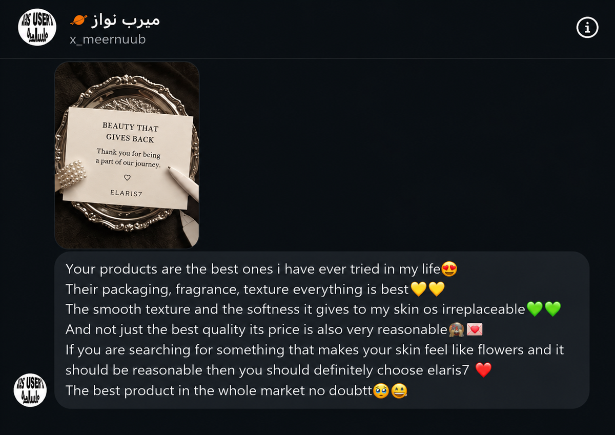 Elaris7 customer review