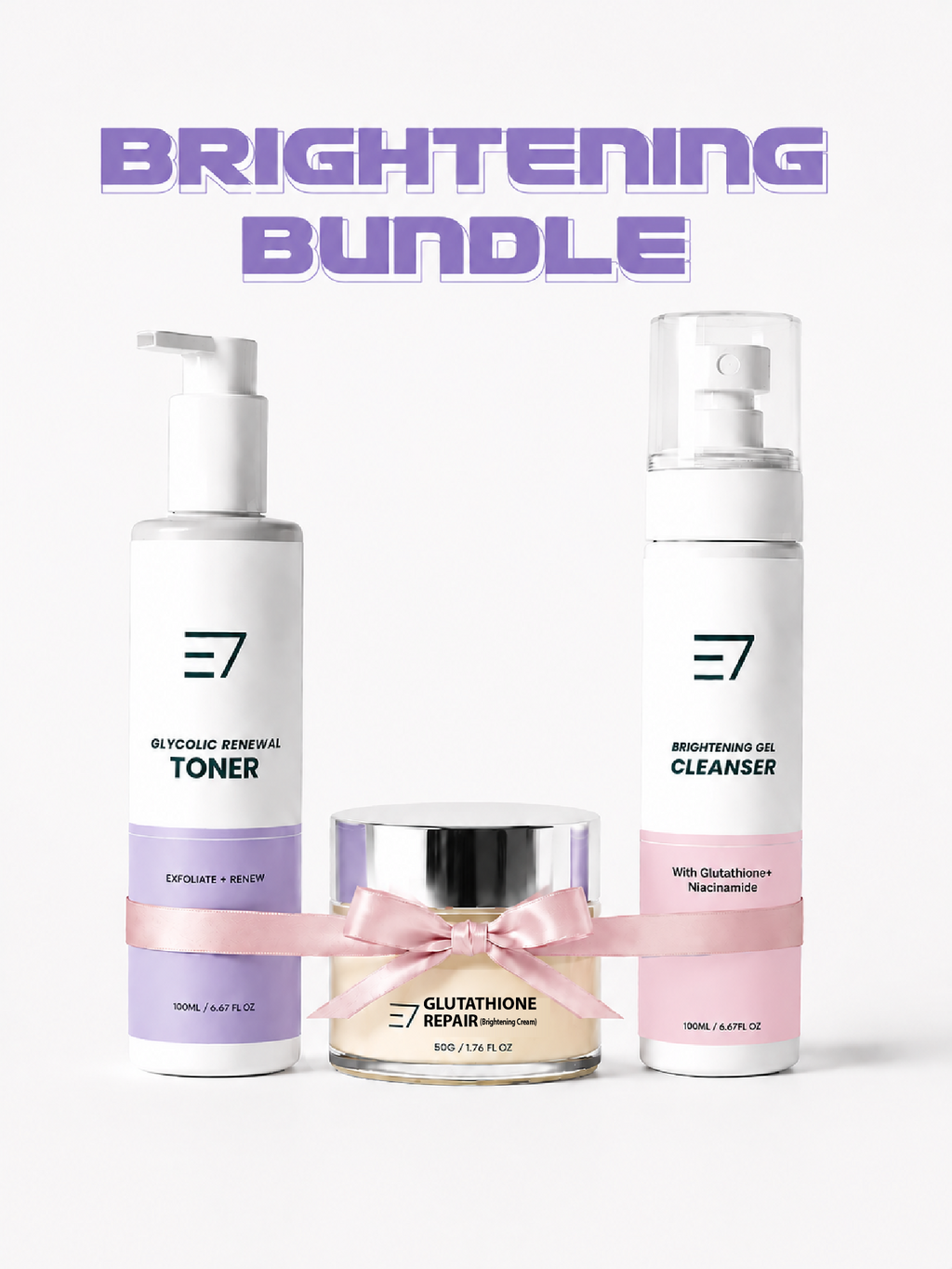 E7 Korean Brightening Bundle