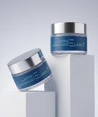 Elaris7 Centella Night Cream jar
Night Renewal cream for overnight repair
Halal Korean night cream Elaris7
Applying Centella Night Cream to face
Centella Night Cream texture close-up