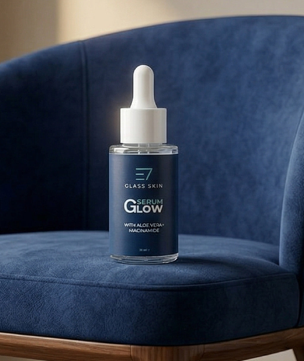 Centella Serum dropper application
Halal Korean glow serum Elaris7
Alpha Arbutin brightening serum Pakistan