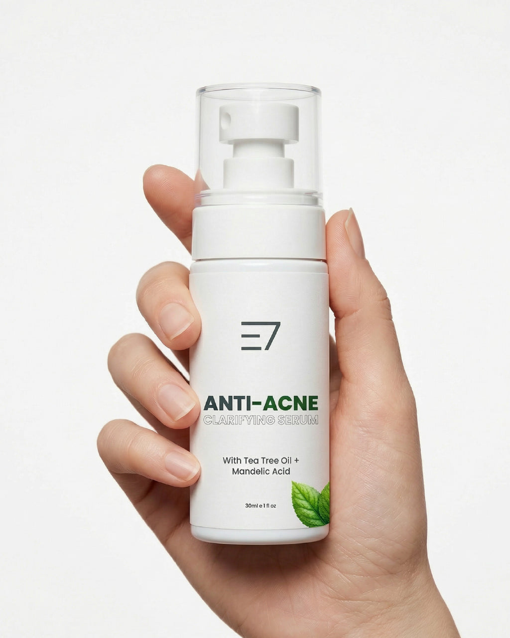 Clarifying skincare ritual Elaris7
Anti-acne serum Pakistan skincare
Elaris7 halal skincare acne serum
Anti-Acne Clarifying Serum for clear, balanced skin