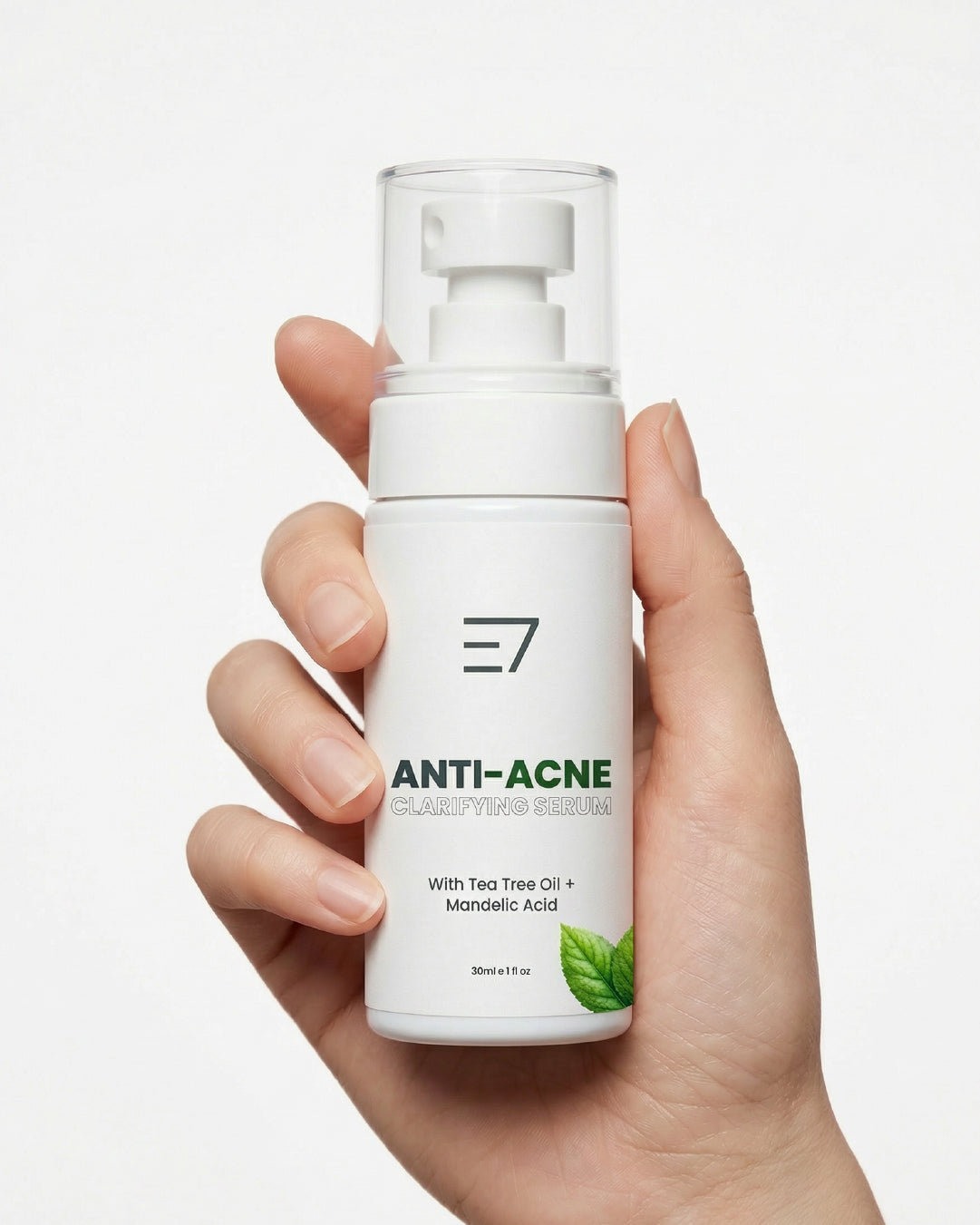 Clarifying skincare ritual Elaris7
Anti-acne serum Pakistan skincare
Elaris7 halal skincare acne serum
Anti-Acne Clarifying Serum for clear, balanced skin
