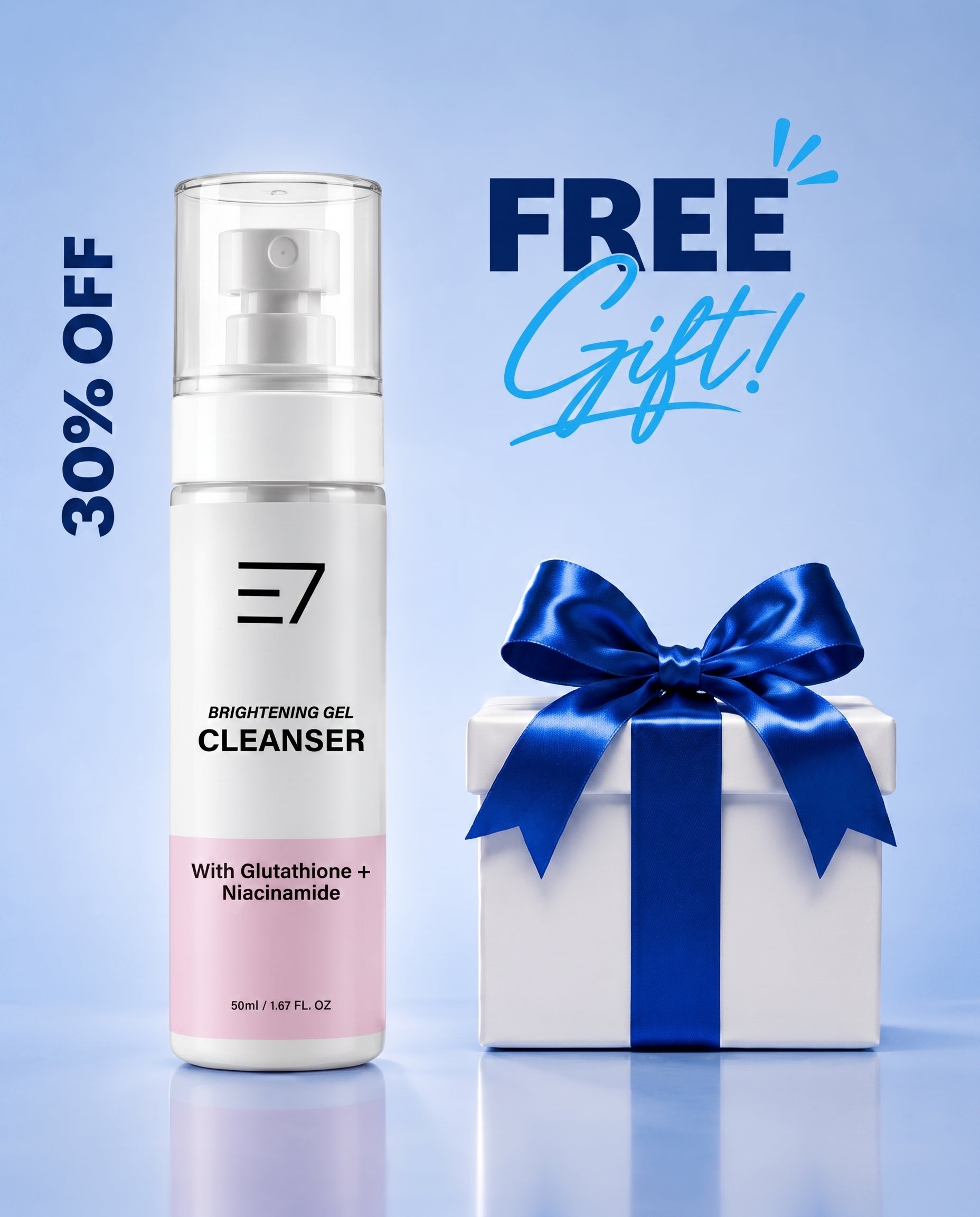 Elaris7 Brightening Gel Cleanser | Cleanse & Glow