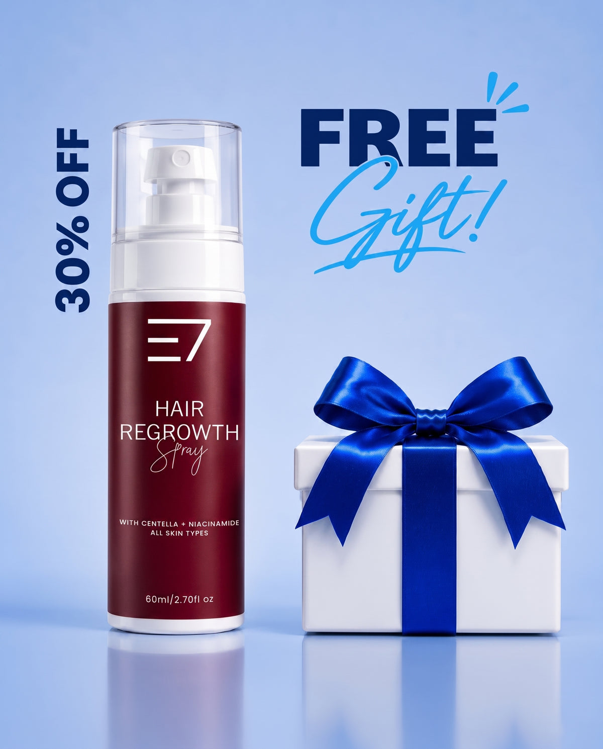 E7 Hair Regrowth Spray | Stronger Roots