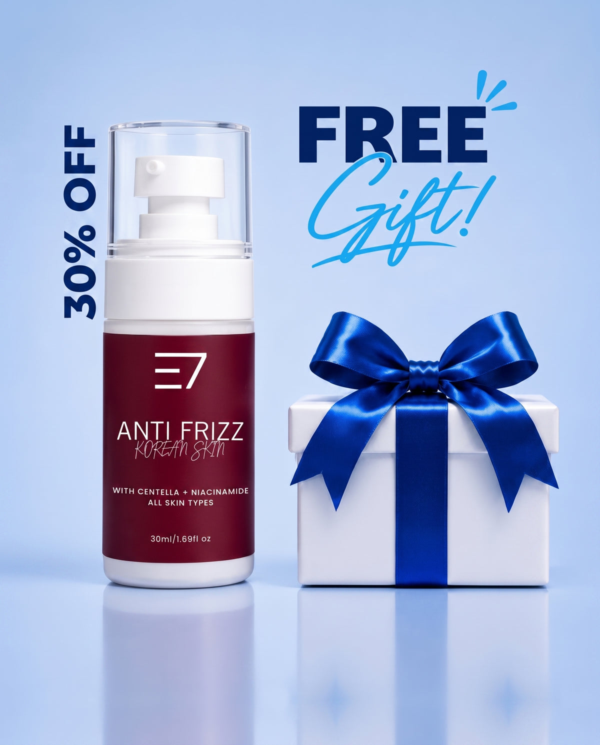 Keratin Anti-Frizz Serum – Smooth Control | Smoothing Hair Serum