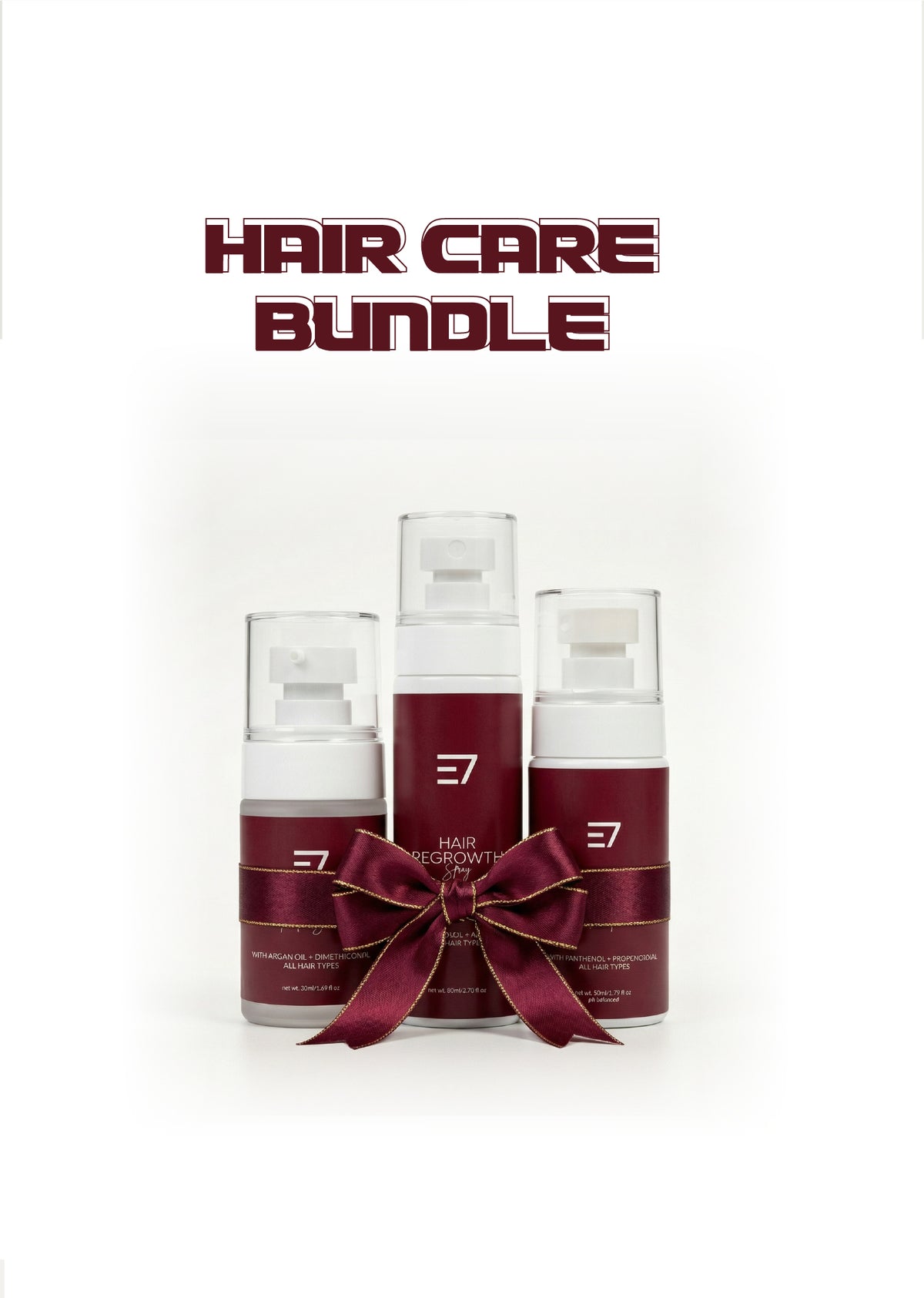 E7 Hair Care Set